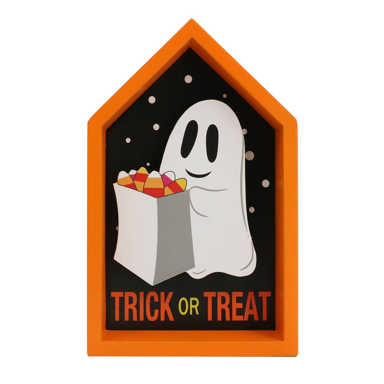 8.5&#x22; Ghost House Block Tabletop Sign by Ashland&#xAE;